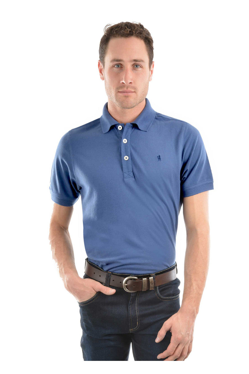 Thomas Cook Mens Tailored SS Polo - Premium  from Peacock & Sons - Just $85! Shop now at Peacock & Sons