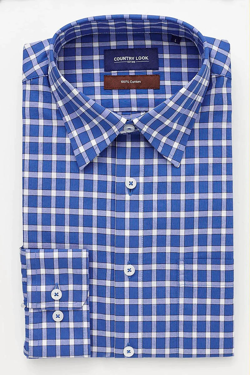 Country Look Romney Long Sleeve Shirt FYO166 - Premium  from Peacock & Sons - Just $75! Shop now at Peacock & Sons