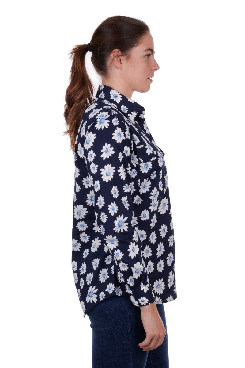 Hard Slog Womens DIAN H/PLKT LS SHIRT - Premium Shirts from Peacock & Sons - Just $68! Shop now at Peacock & Sons