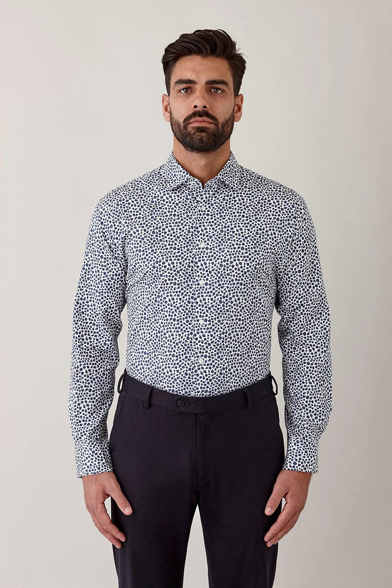 Cambridge Hampton Long Sleeve Shirt FCN303 - Premium  from Peacock & Sons - Just $89! Shop now at Peacock & Sons