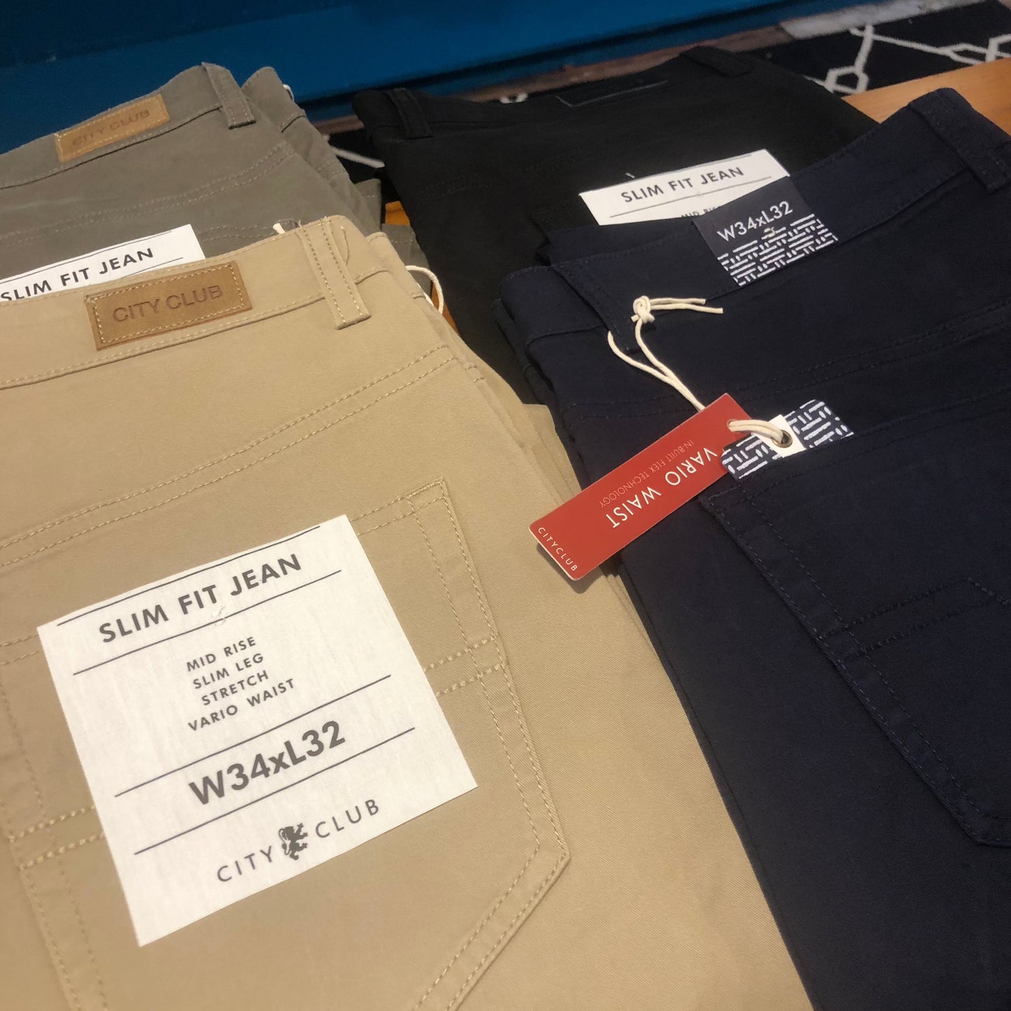 City Club Austin Road Jeans - Premium Pants from Peacock & Sons - Just $80.50! Shop now at Peacock & Sons