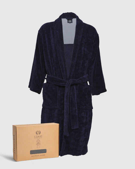 COAST CLOTHING LS GEORGIA GOWN NAVY - Premium  from Peacock & Sons - Just $149! Shop now at Peacock & Sons