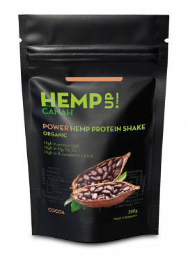 Canah Organic Power Cacao Hemp Up Protein Shake 300 g - Premium Protein Shake from Peacock & Sons - Just $20! Shop now at Peacock & Sons