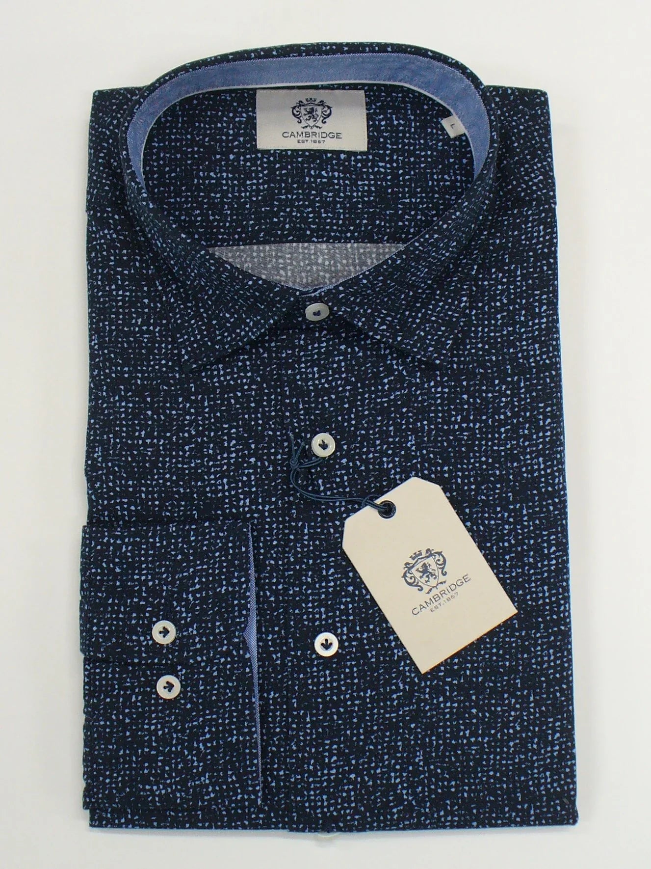 Cambridge Hampton Long Sleeve Shirt FCN301 - Premium  from Peacock & Sons - Just $80! Shop now at Peacock & Sons