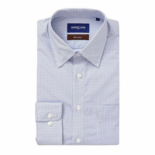 Country Look Long Sleeve Shirt ROMNEY SHIRT FYP106 - Premium Shirts from Peacock & Sons - Just $108! Shop now at Peacock & Sons