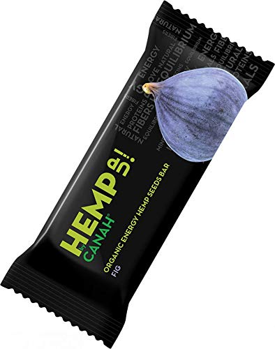 Canah Organic Hemp Up Energy Seed Bar | Fig 48 g - Premium Energy Bar from Peacock & Sons - Just $3.50! Shop now at Peacock & Sons