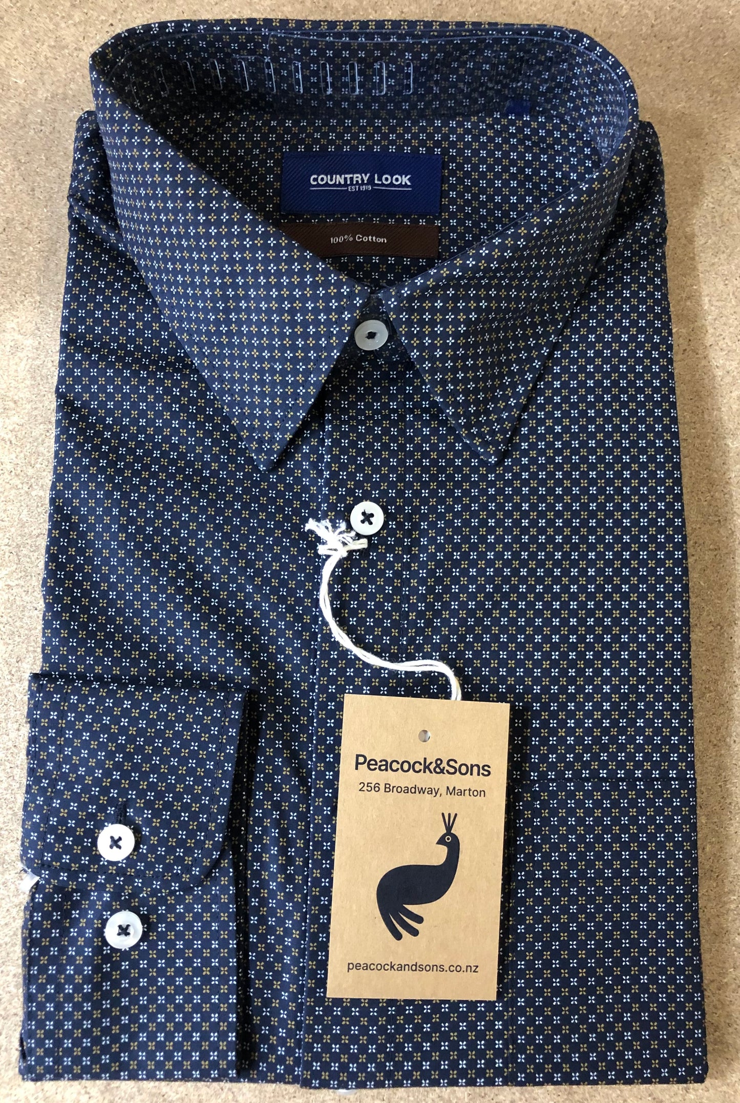 ROMNEY SHIRT FYP108 - Premium Shirts from Peacock & Sons - Just $100! Shop now at Peacock & Sons