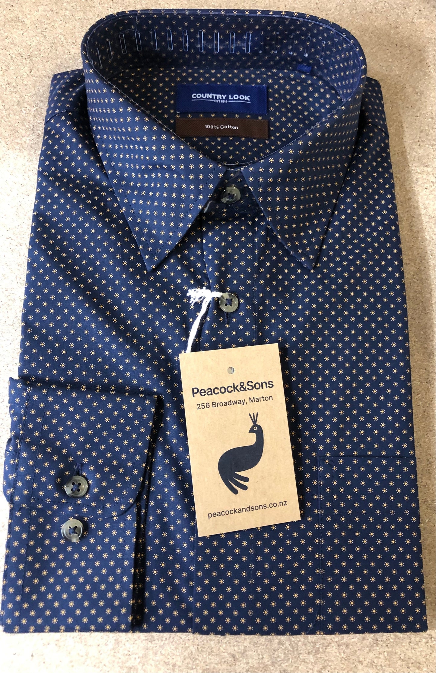 ROMNEY SHIRT FYP109 - Premium Shirts from Peacock & Sons - Just $75! Shop now at Peacock & Sons
