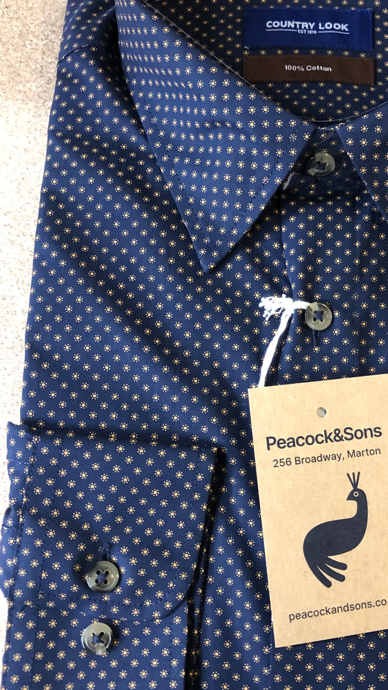 ROMNEY SHIRT FYP109 - Premium Shirts from Peacock & Sons - Just $75! Shop now at Peacock & Sons